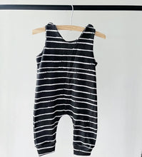 Load image into Gallery viewer, Summer Romper - Stripe Black