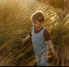 Load image into Gallery viewer, Summer Romper - Grey /Cross Pocket