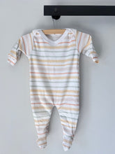 Load image into Gallery viewer, Footed Romper - Candy Stripes