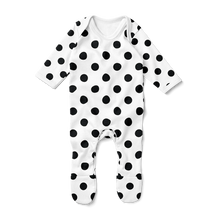 Load image into Gallery viewer, Footed Romper - Polka Dot
