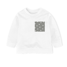 Load image into Gallery viewer, Sweater White/Cross Grey Pocket
