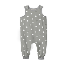 Load image into Gallery viewer, Summer Romper - Grey Cross