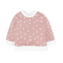 Load image into Gallery viewer, Sweater -Cross Pink