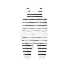 Load image into Gallery viewer, Summer Romper - Stripe White