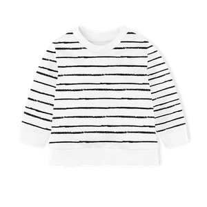 Sweater - Stripe White