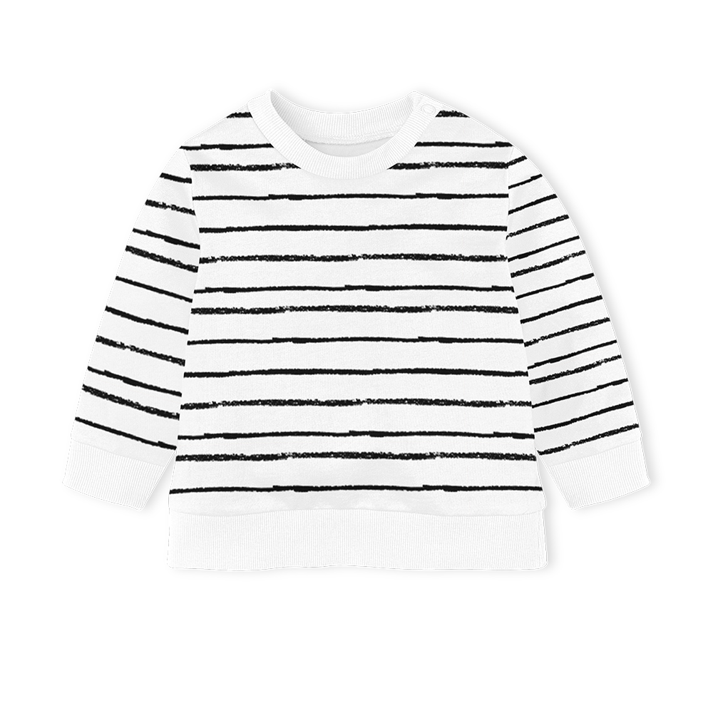 Sweater - Stripe White