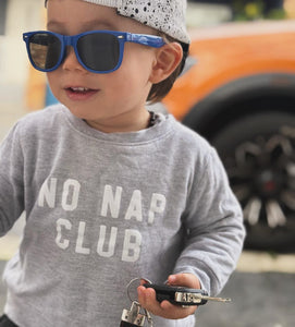 Sweater - No Nap Club Grey