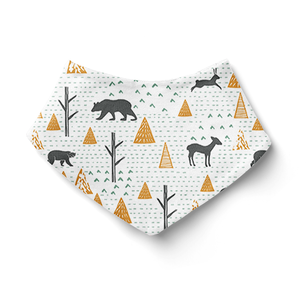 SALE - Bandana Bib - Birch Bear