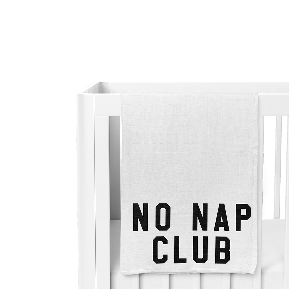 Swaddle Blanket - NO NAP CLUB