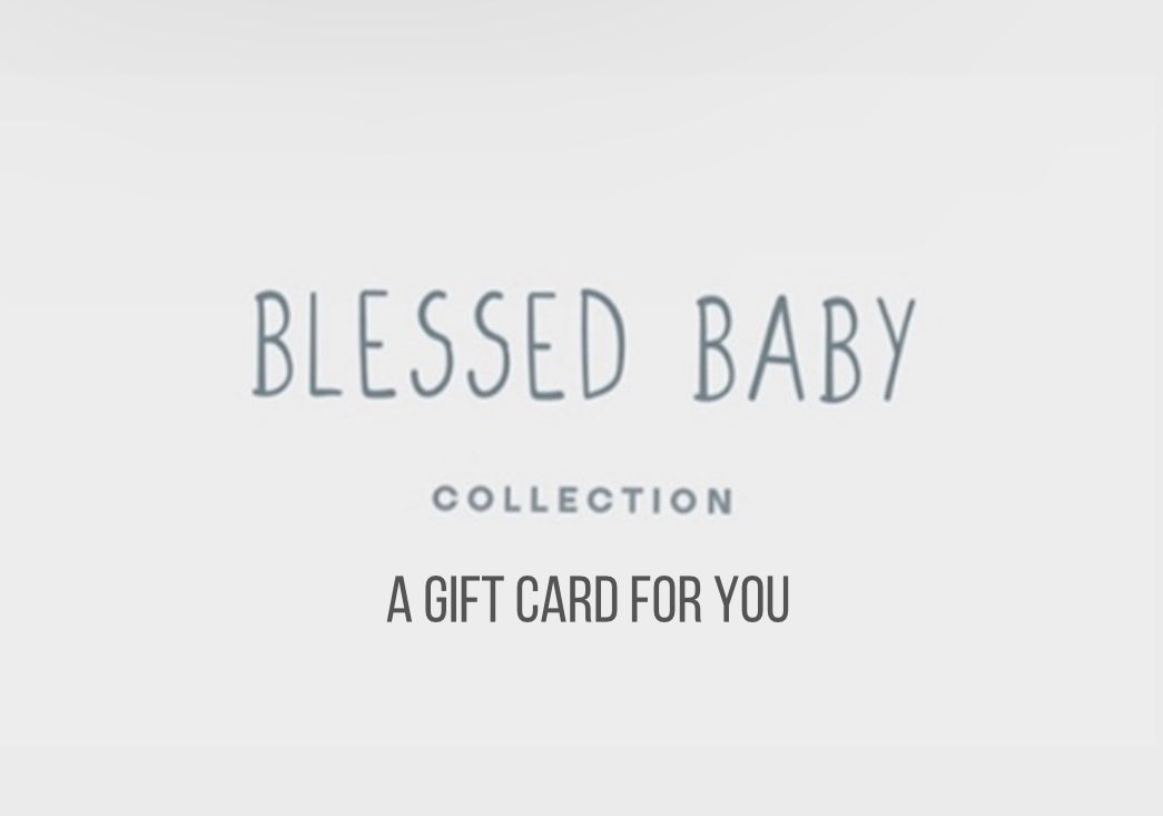 Blessed Baby Gift Card