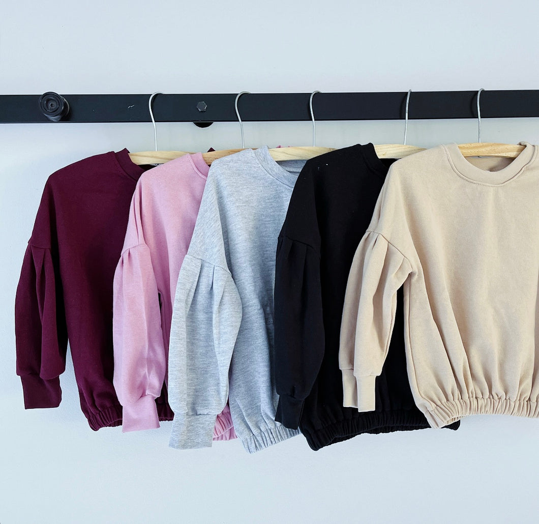 SALE - Dress Top Fleece - Maroon