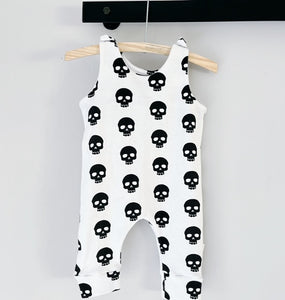 Summer Romper - Skull