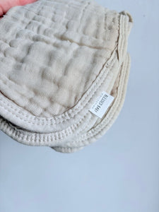 Muslin burp cloth