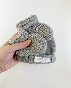 Knitted Set Grey