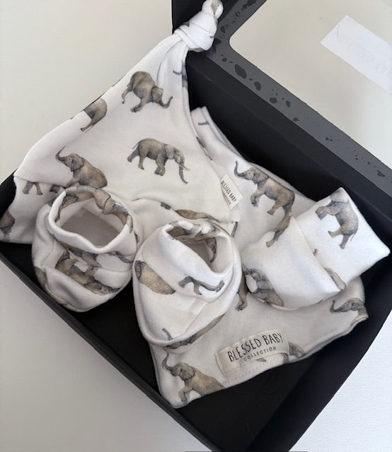 Baby Gift Box Set - Elephants