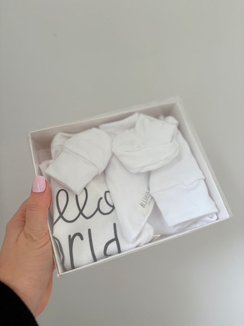Sale - Hello World Set White