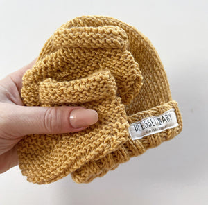 Knitted Set Mustard