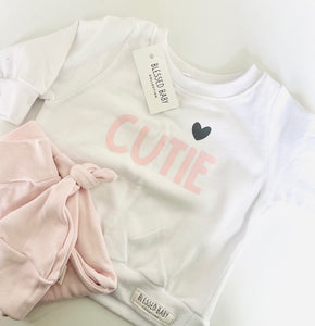 SALE - sweater top -  Cutie