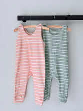 Load image into Gallery viewer, Summer Romper - Stripe Blush
