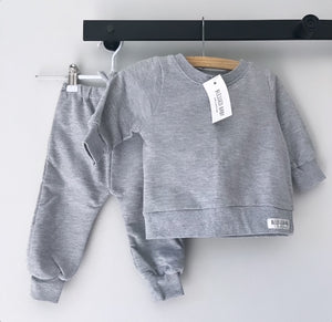 Tracksuit Set - unbrushed Fleece