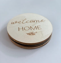 Load image into Gallery viewer, Welcome Home - Wooden Discs

