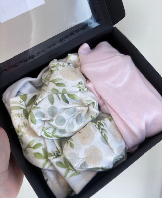 Box Set - Watercolour flowers/ pink