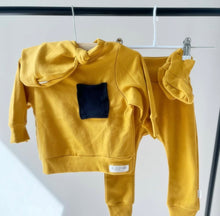 Load image into Gallery viewer, Sweater Set - Mustard - black pocket
