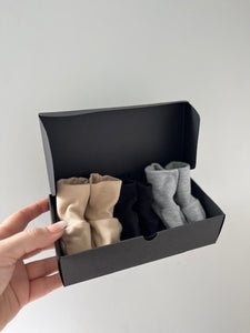Booties 3 Pack