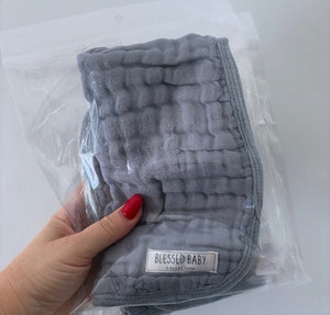 Muslin burp cloth