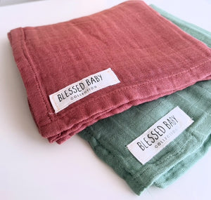 Muslin wash cloth