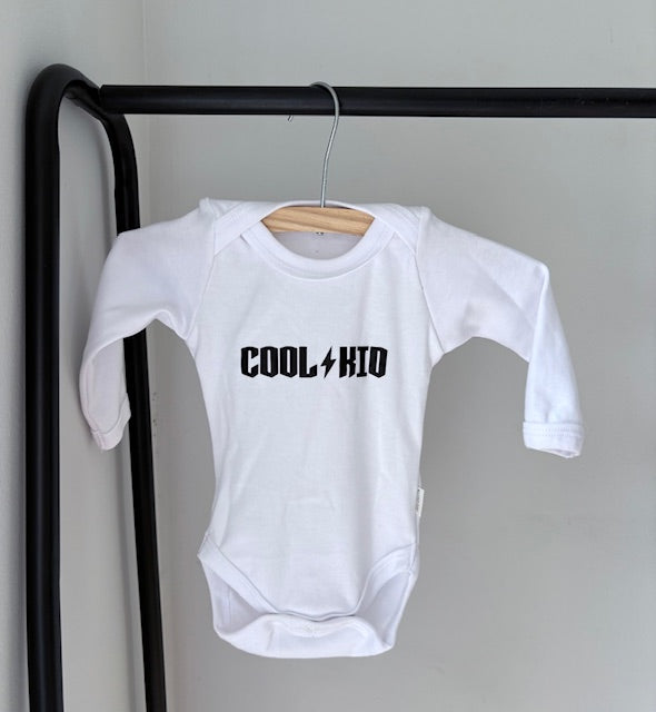 Long Sleeve Onesie - Cool Kid