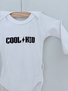 Long Sleeve Onesie - Cool Kid