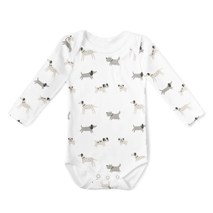 Long Sleeve Onesie - Dogs