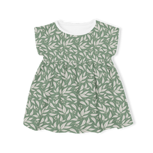 Load image into Gallery viewer, Short Sleeve Dress - Willow Leaf
