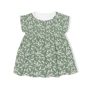 Short Sleeve Dress - Willow Leaf