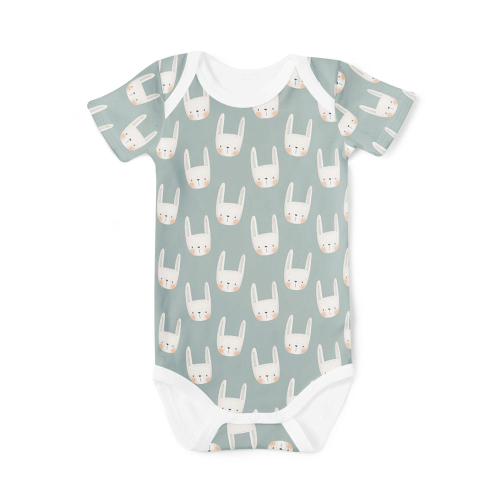 Short Sleeve Onesie -  Bunny
