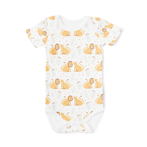 Short Sleeve Onesie -  Lions