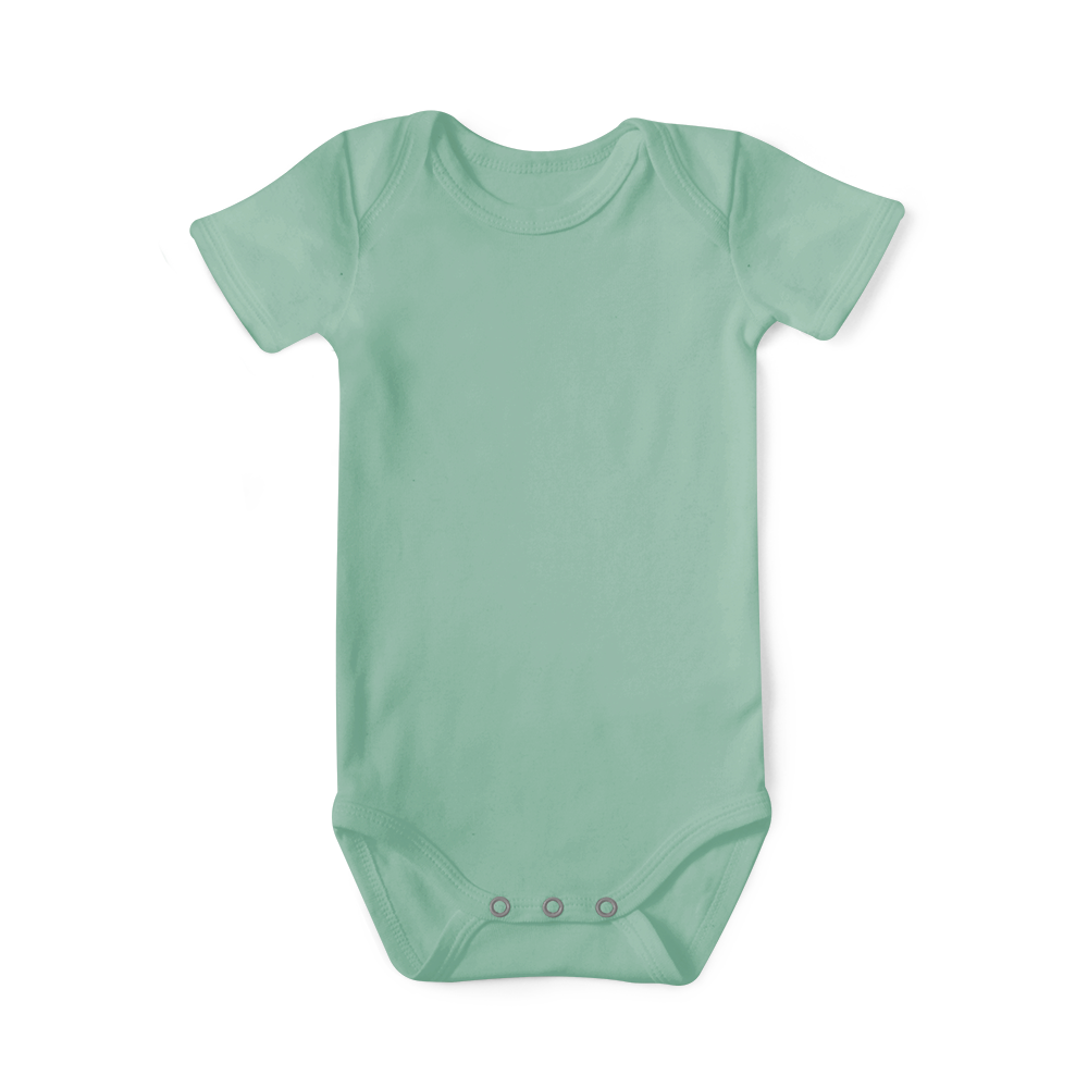 Baby Basics - Short Sleeve Onesie - Sage
