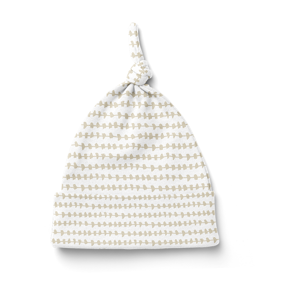 Knot Beanie - Morse Stone
