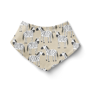 Bandana Bib - Zebra