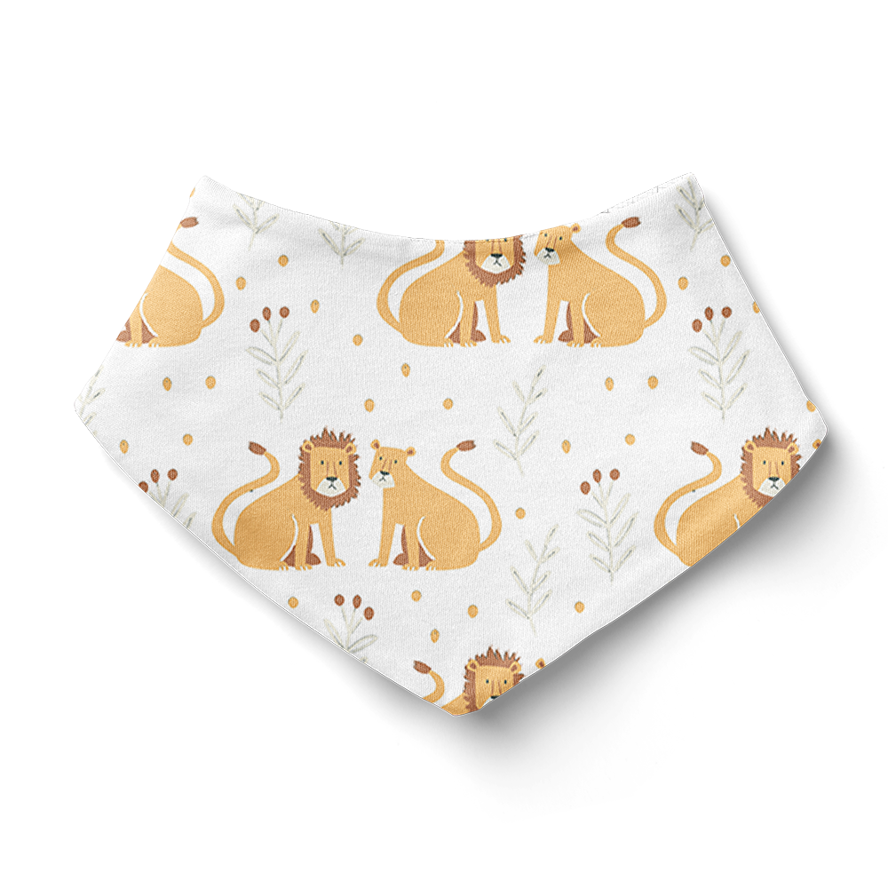 Bandana Bib - Lions