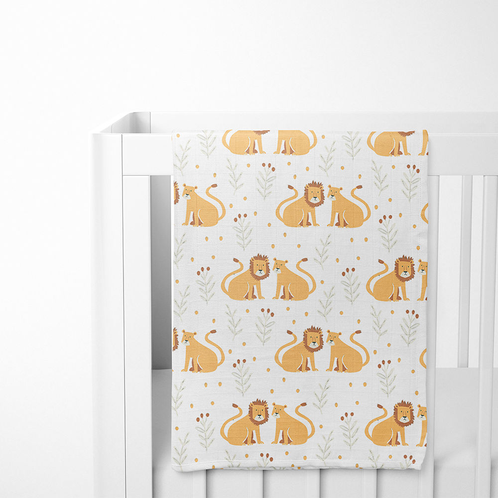 Swaddle Blanket - Lions