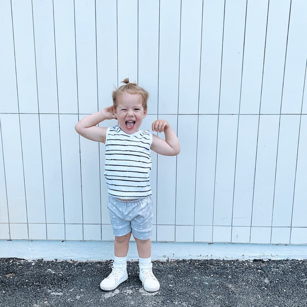 Tank Top - Stripe White