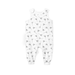 SALE - Summer Romper - Painted flowers