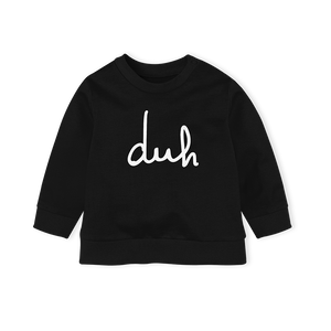 Sweater - Duh Black