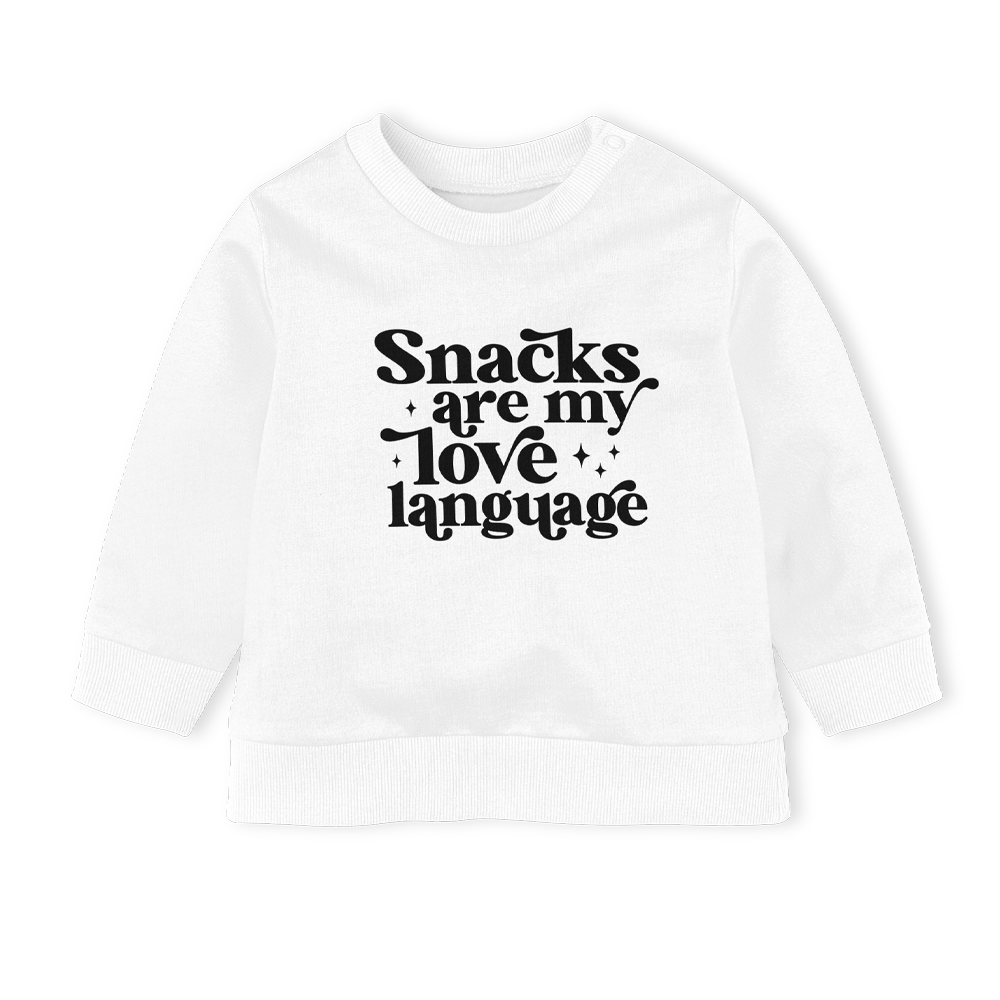 Sweater - Snacks are my love language