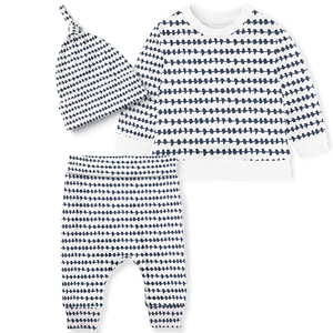 Sweater Set - Morse Blue