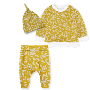 Sweater Set - Willow Leaf Mustard