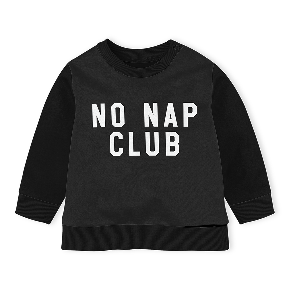 Sweater - No Nap Club Black