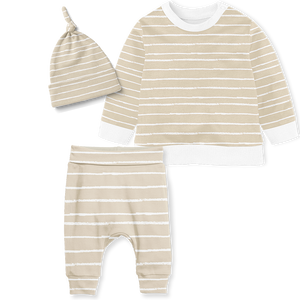 Sweater Set - Stripe Stone